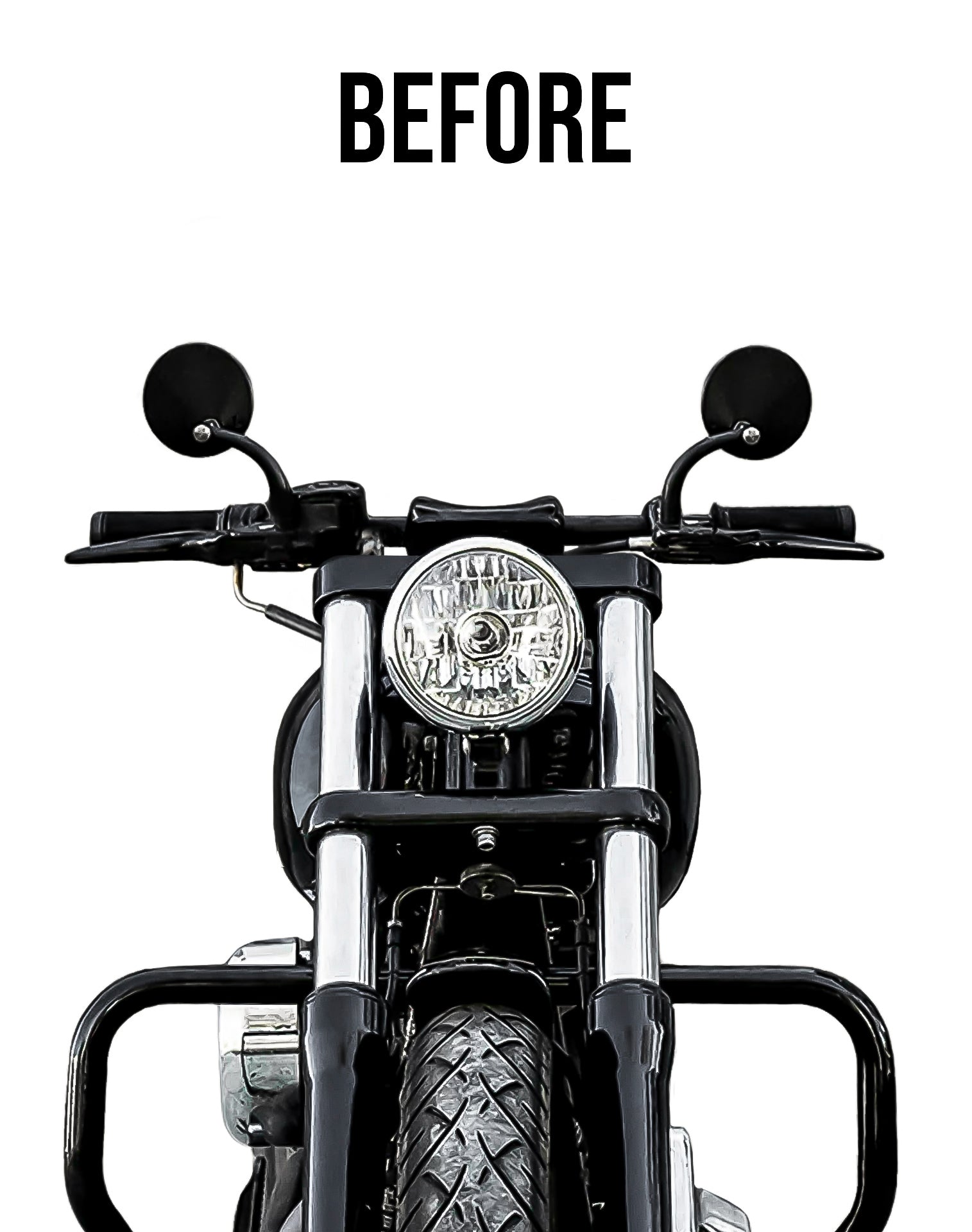 Viking Warlock 12" Pullback Handlebar Risers para Harley Dyna Low Rider FXDL/I Gloss Black