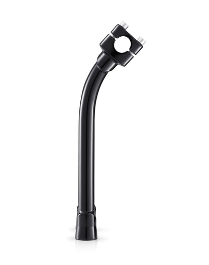 Viking Warlock 12" Pullback Handlebar Risers para Harley Dyna Low Rider FXDL/I Gloss Black
