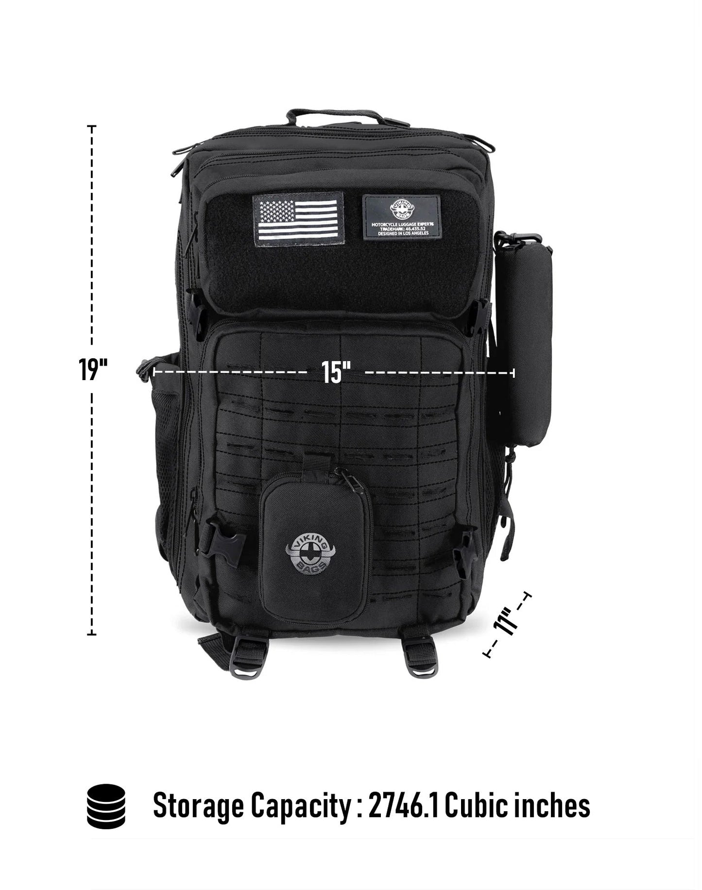 45L - Mochila para Motocicleta Tactical XL BMW