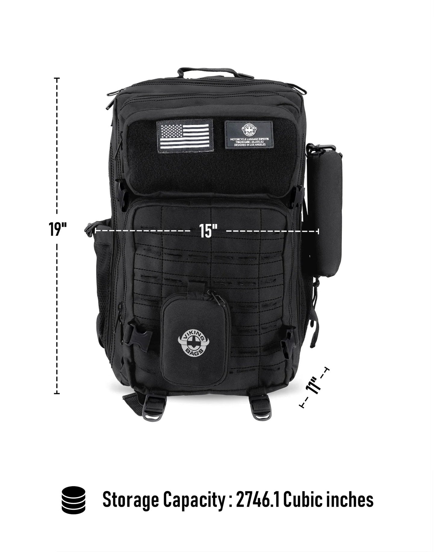 45L - Mochila para Motocicleta Tactical XL Royal Enfield
