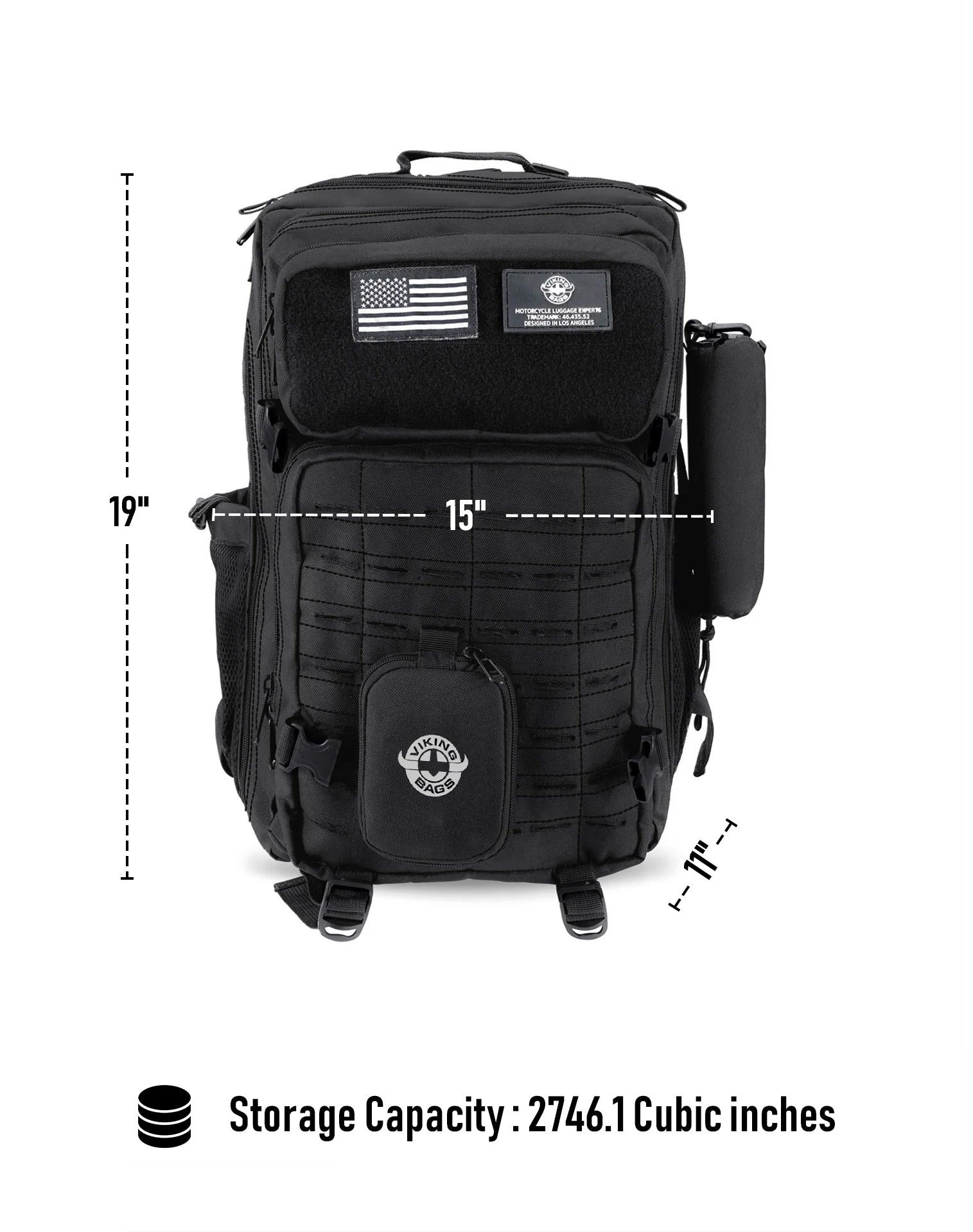 45L - Mochila para Motocicleta Tactical XL Royal Enfield