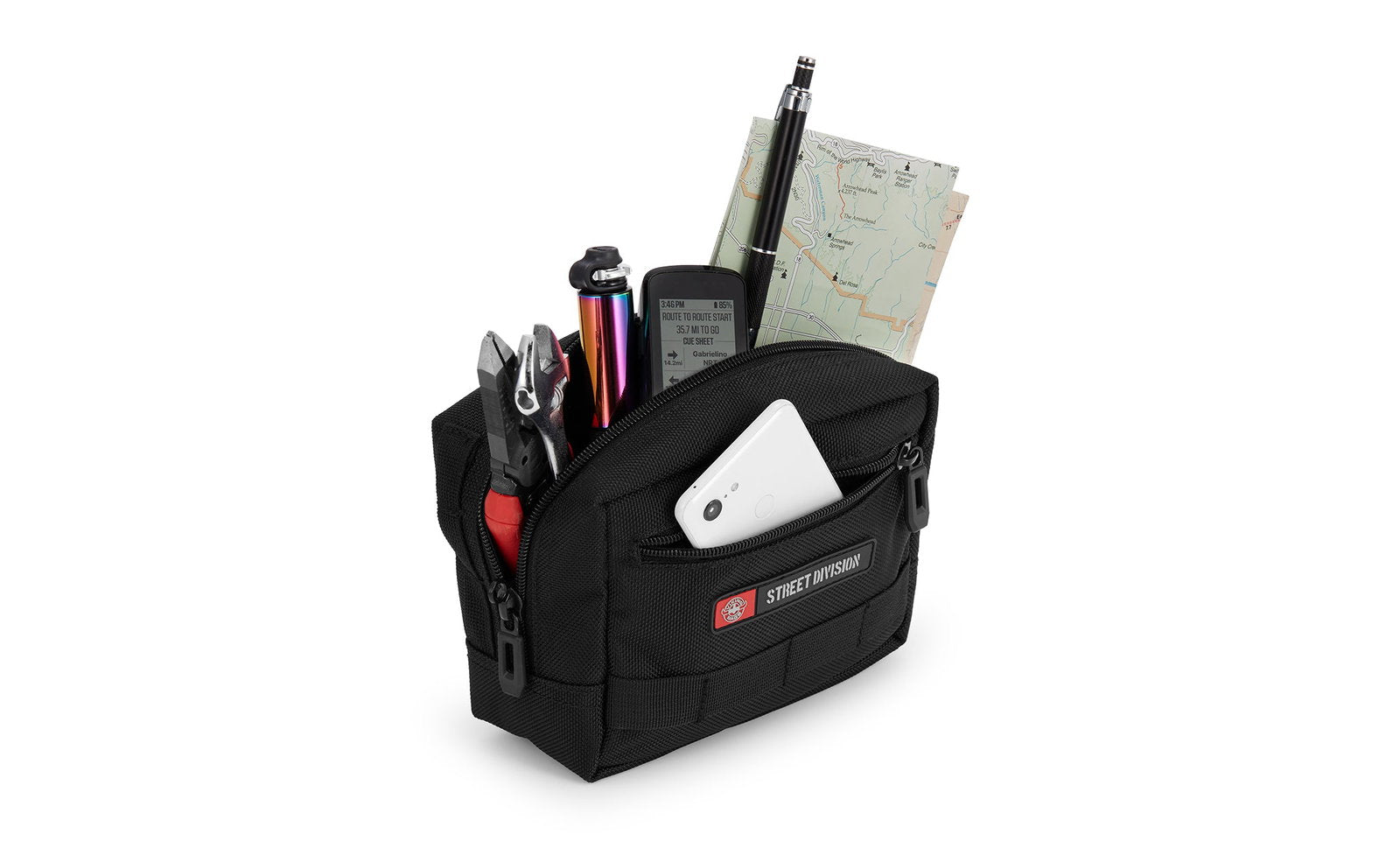 1L - Incognito Royal Enfield Motocicleta Bolsa para manubrio