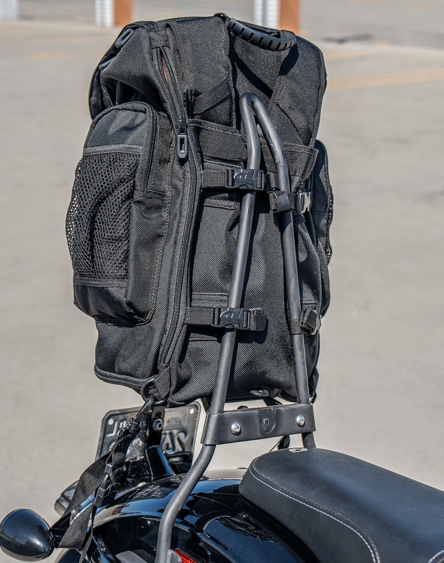 32L - Mochila para Sissy Bar de Motocicleta Trident Large Ducati