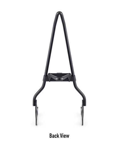 Iron Born Blade 25" Sissy bar with Foldable Luggage Rack para Honda Rebel 1100 CMX1100 Matte Black