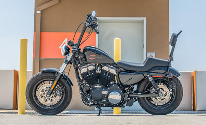Viking Iron Born Plain Short Backrest Pad para Yamaha Foldable Sissy bar