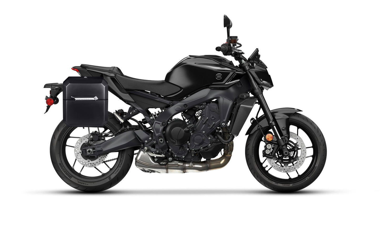 15L - Outlaw Quick Mount Medium Yamaha MT-09 Painted Hard Solo Alforja (Right Only)