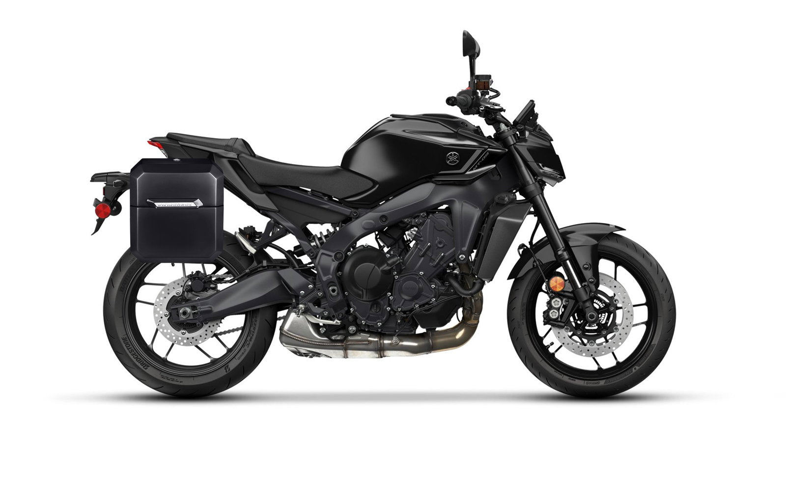 15L - Outlaw Quick Mount Medium Yamaha MT-09 Painted Hard Solo Alforja (Right Only)