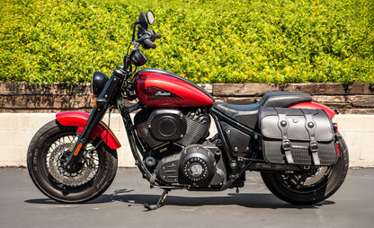 34L - ArrowHead Large Indian Chief Bobber Motocicleta Alforjas