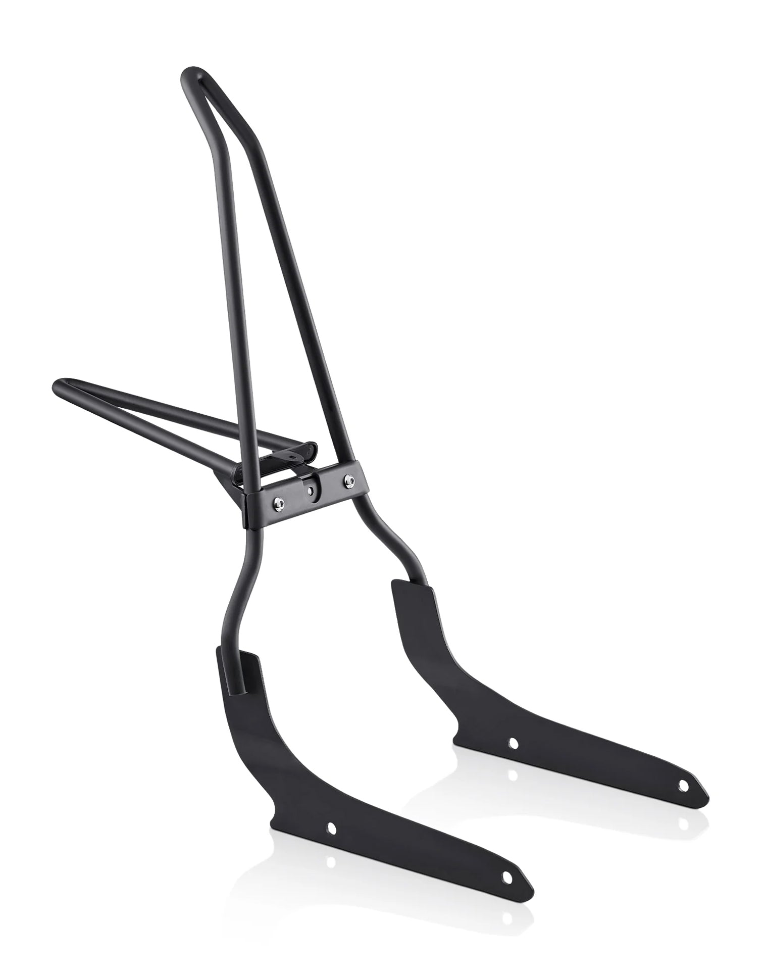 Iron Born 25" Sissy bar with Foldable Luggage Rack para Honda Shadow 750 Phantom Matte Black