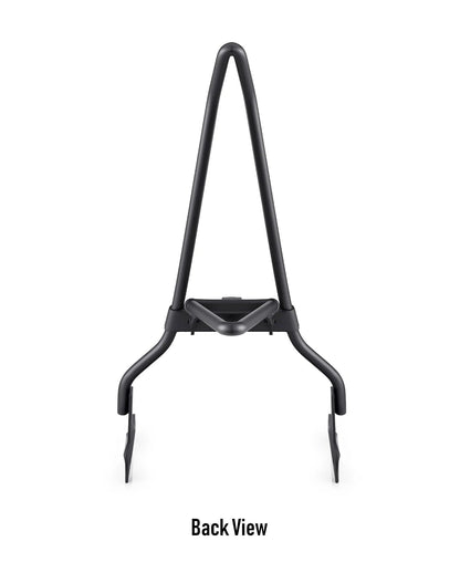 Iron Born 25" Sissy bar with Foldable Luggage Rack para Honda Shadow 750 Phantom Matte Black