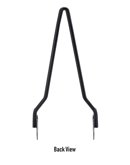 Iron Born Blade 25" Sissy bar para Harley Dyna Super Glide Custom FXDC/I Matte Black