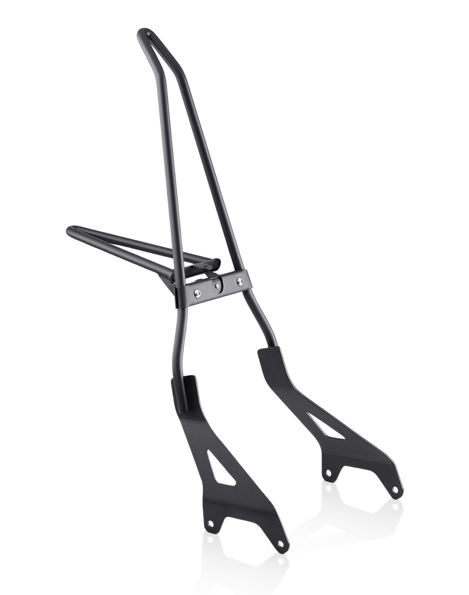 Iron Born Blade 25" Yamaha Bolt Sissy bar with Foldable Luggage Rack Matte Black