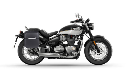 15L - Outlaw Quick Mount Medium Triumph Bonneville Speedmaster Matte Hard Solo Alforja (Right Only)