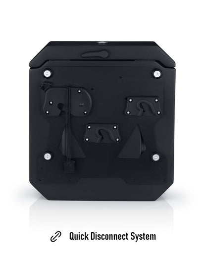 15L - Outlaw Quick Mount Medium Triumph Bonneville T100 Matte Hard Solo Alforja (Right Only)