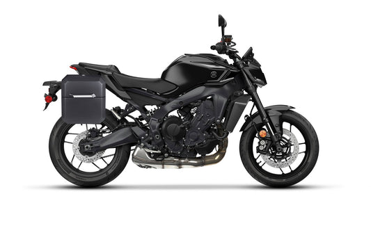 15L - Outlaw Quick Mount Medium Yamaha MT-09 Matte Hard Solo Alforja (Right Only)