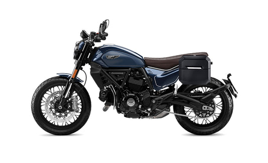 10L - Outlaw Quick Mount Small Ducati Scrambler (2023+) Painted Hard Solo Alforja (Left Only)