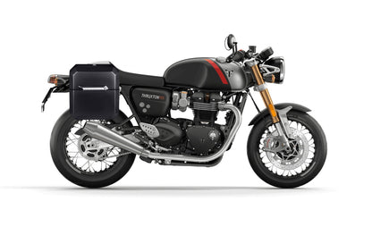 15L - Outlaw Quick Mount Medium Triumph Thruxton RS Painted Hard Solo Alforja (Right Only)