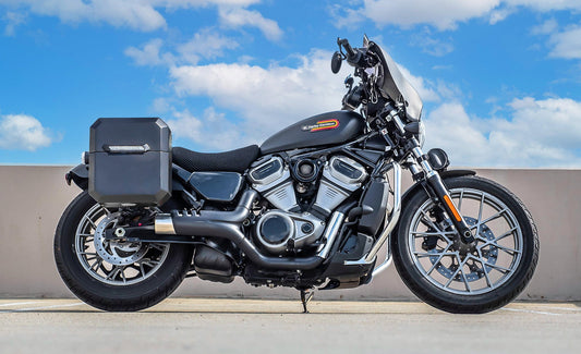 15L - Outlaw Quick Mount Medium Harley Sportster Nightster RH975/S Matte Solo Alforja (Right Only)