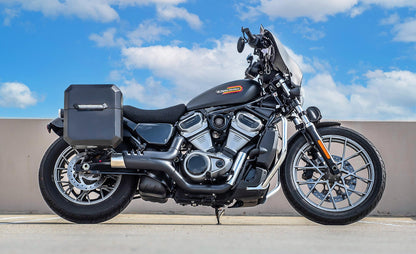 15L - Outlaw Quick Mount Medium Harley Sportster Nightster RH975/S Matte Solo Alforja (Right Only)