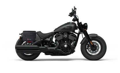 10L - Patriot Small Indian Chief Bobber Darkhorse Throw Over Alforjas
