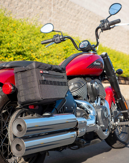 18L - Patriot Medium Indian Chief Darkhorse Throw Over Alforjas