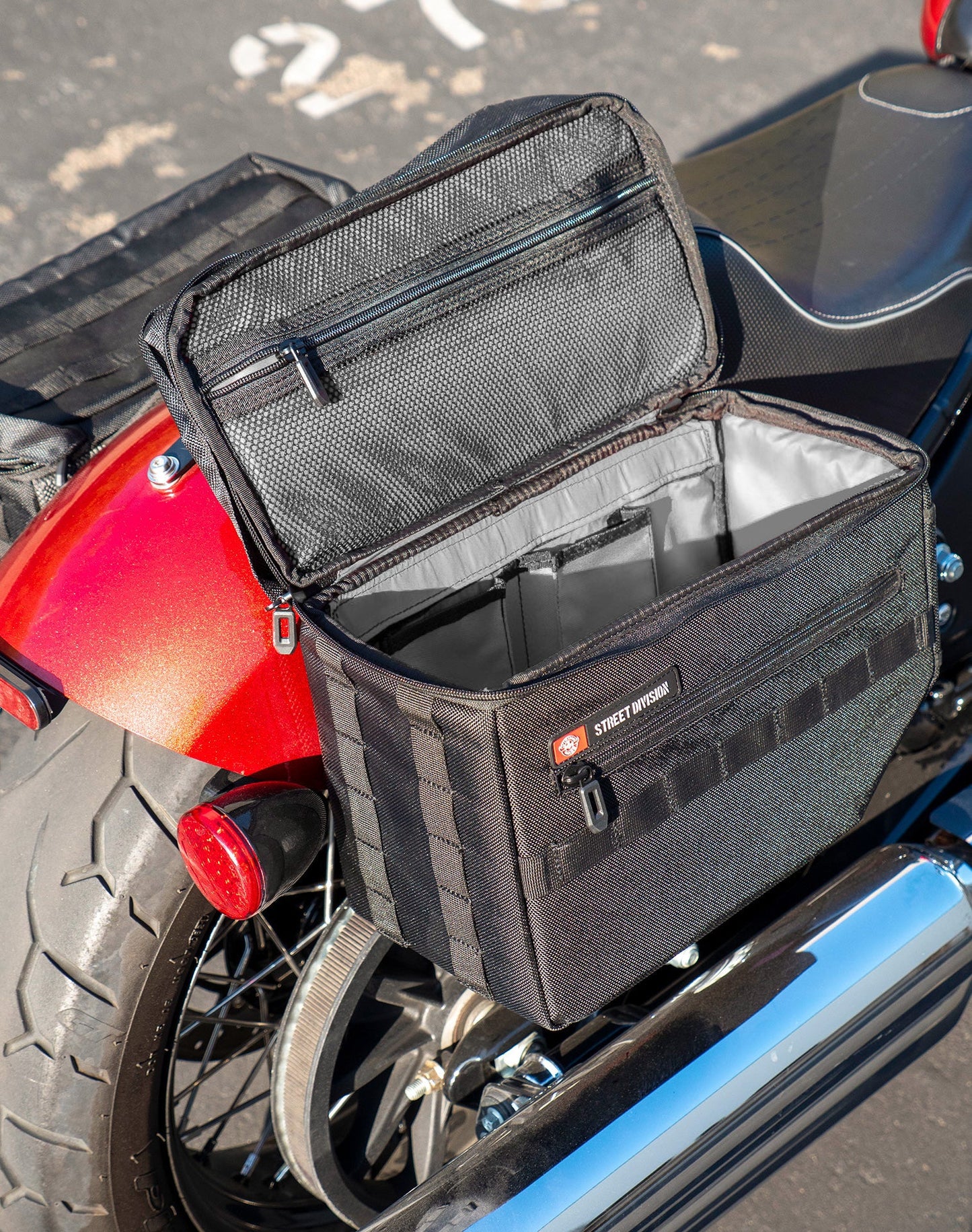 18L - Patriot Medium Indian Chief Darkhorse Throw Over Alforjas