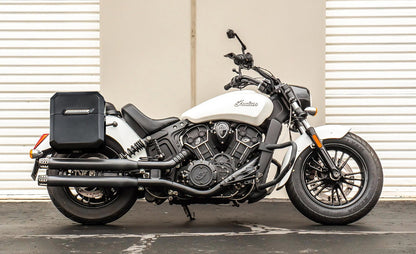 15L - Outlaw Quick Mount Medium Indian Scout Painted Hard Solo Alforja (Right Only)