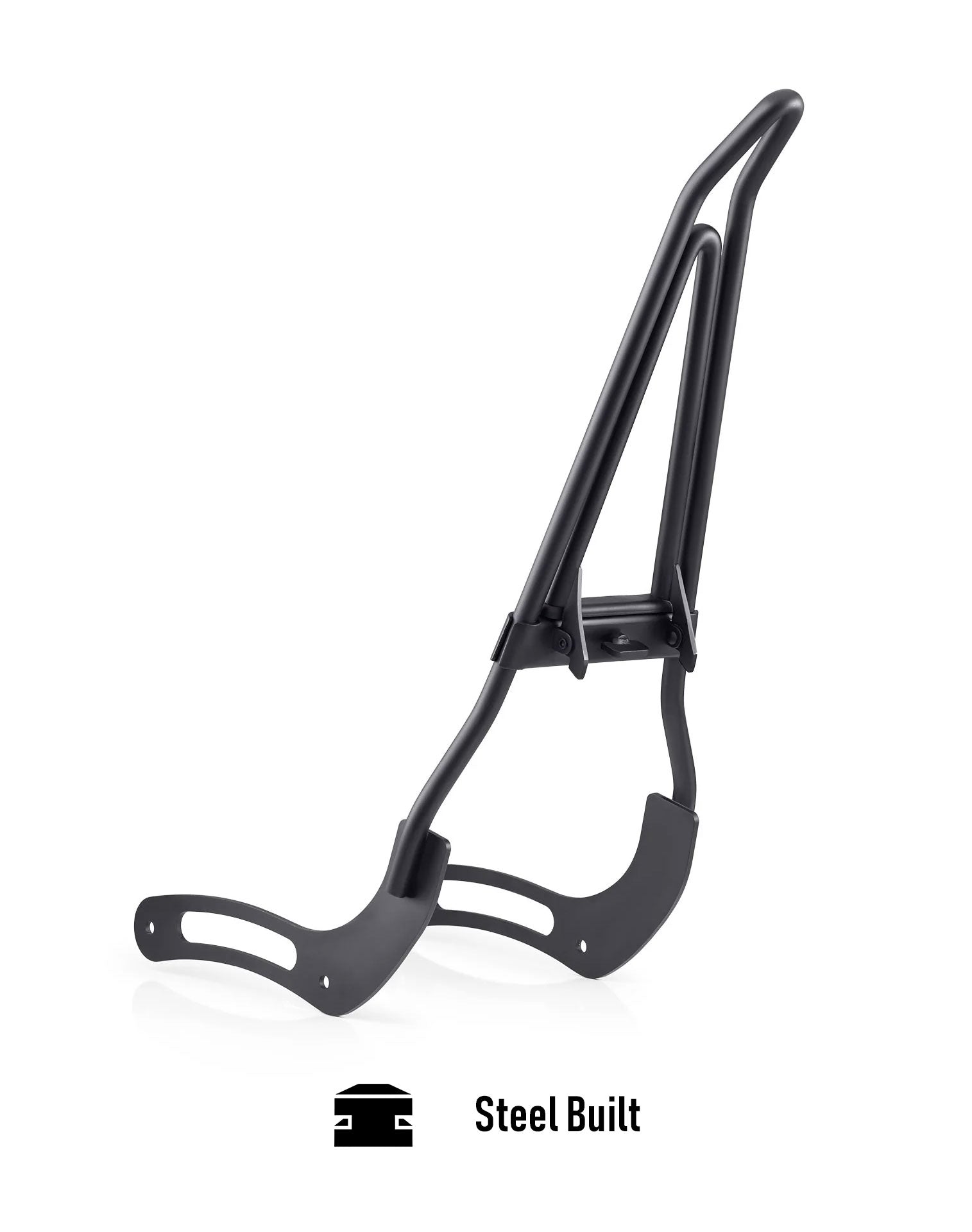 Iron Born Blade 25" Sissy bar with Foldable Luggage Rack para Honda Rebel 300/ABS Matte Black