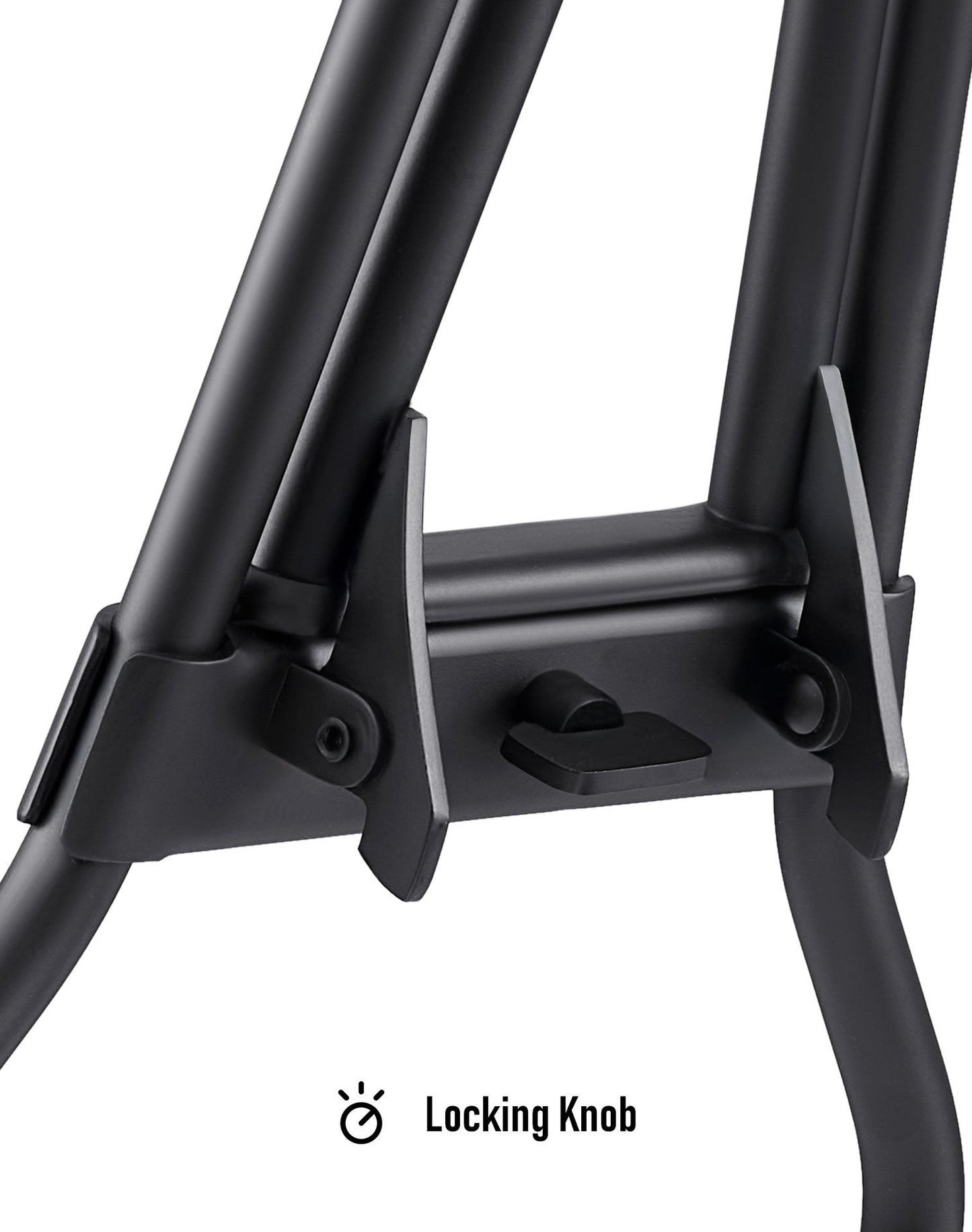Iron Born Blade 25" Sissy bar with Foldable Luggage Rack para Honda Rebel 300/ABS Matte Black
