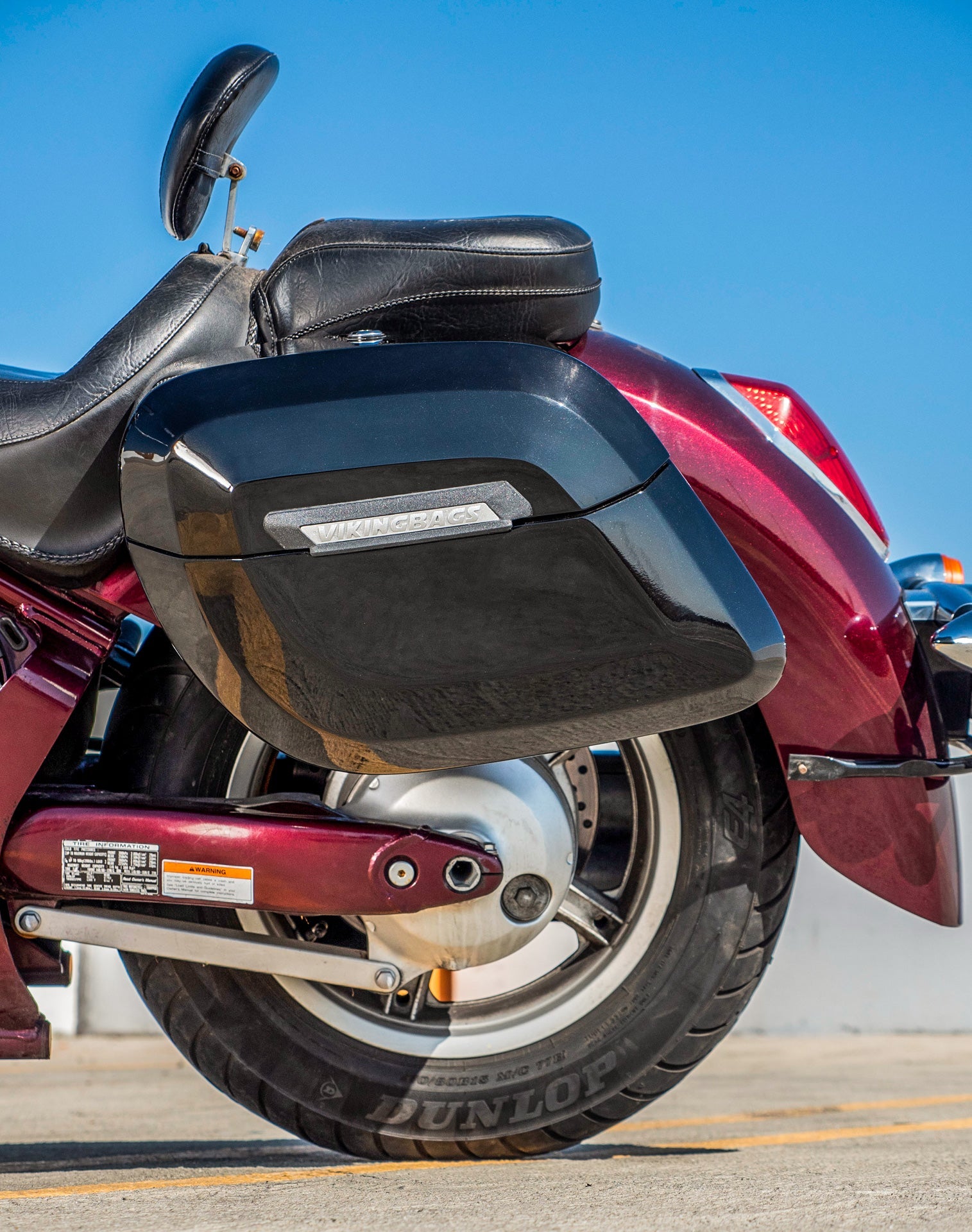 40L - Lamellar Raven XL Honda VT1300CT Interstate Painted Hard Alforjas