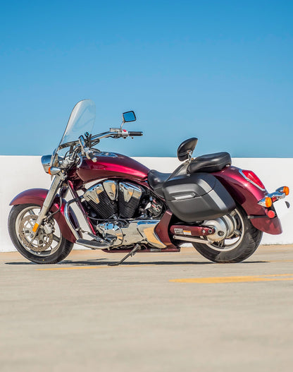 40L - Lamellar Raven XL Honda VT1300CT Interstate Matte Hard Alforjas