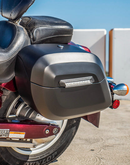 40L - Lamellar Raven XL Honda VT1300CT Interstate Matte Hard Alforjas