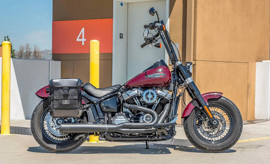 15L - Incognito Quick Mount Medium Harley Softail Slim FLSL Solo Alforja (Right Only)