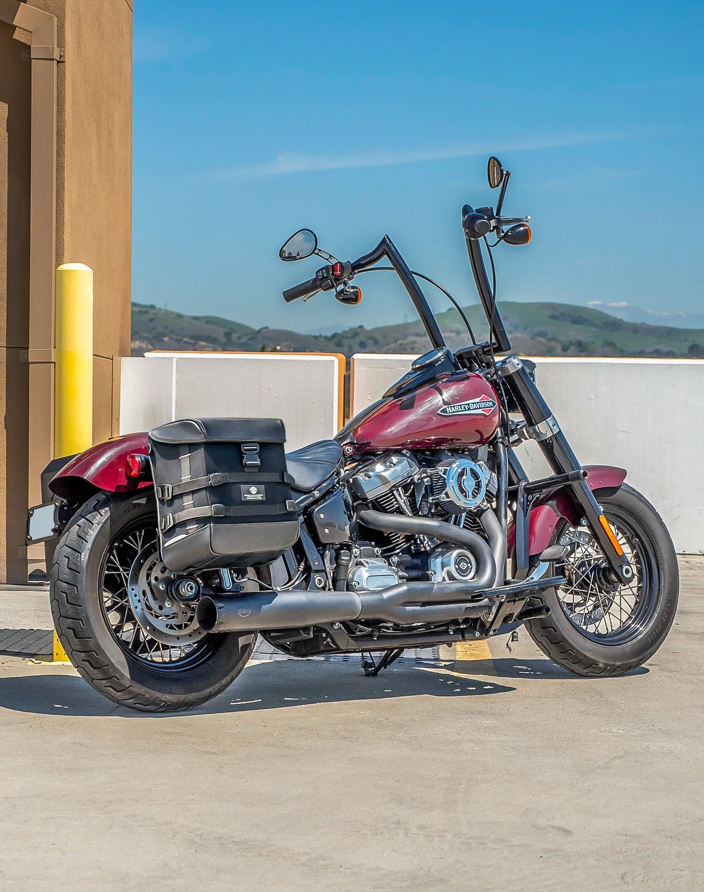 15L - Incognito Quick Mount Medium Harley Softail Slim FLSL Solo Alforja (Right Only)