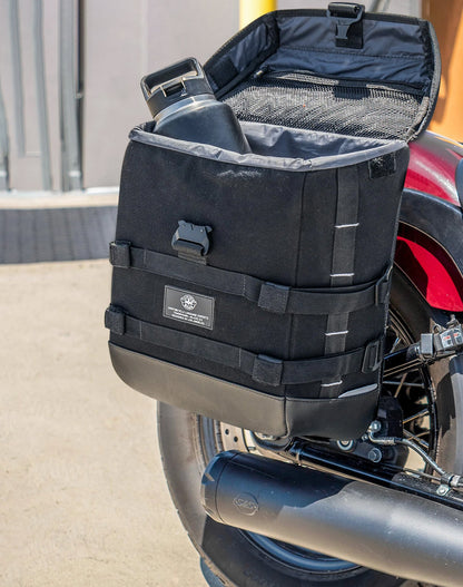 15L - Incognito Quick Mount Medium Harley Softail Slim FLSL Solo Alforja (Right Only)