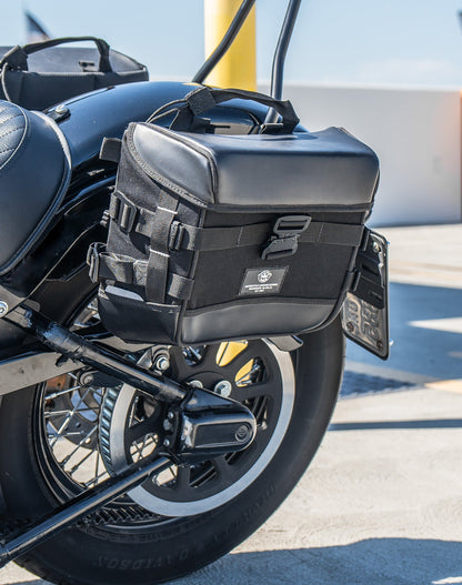 10L - Incognito Quick Mount Small Harley Softail Slim FLS Solo Alforja (Left Only)