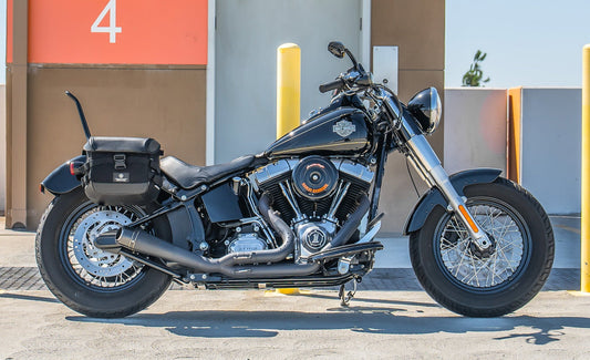 10L - Incognito Quick Mount Small Harley Softail Slim FLS Solo Alforja (Right Only)