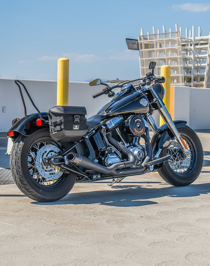 10L - Incognito Quick Mount Small Harley Softail Slim FLS Solo Alforja (Right Only)