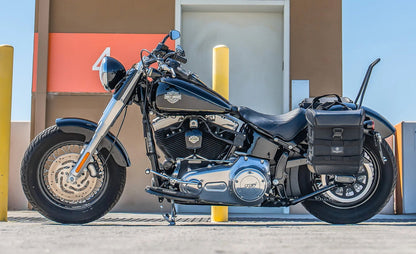 15L - Incognito Quick Mount Medium Harley Softail Slim FLS Solo Alforja (Left Only)
