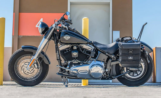 15L - Incognito Quick Mount Medium Harley Softail Slim FLS Solo Alforja (Left Only)