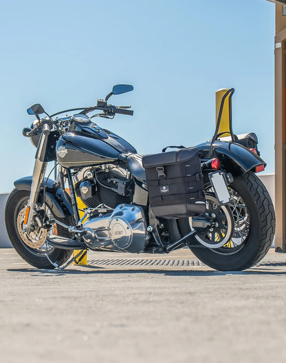 15L - Incognito Quick Mount Medium Harley Softail Slim FLS Solo Alforja (Left Only)