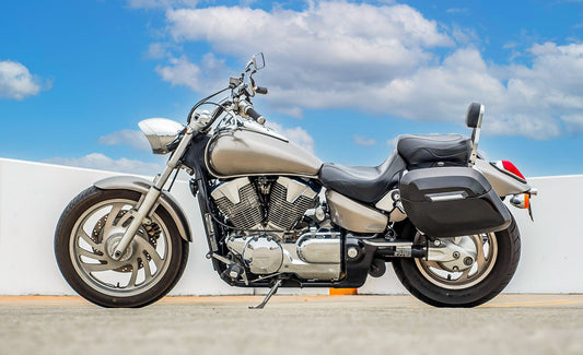 40L - Lamellar Raven XL Honda VTX 1300 C Painted Hard Alforjas