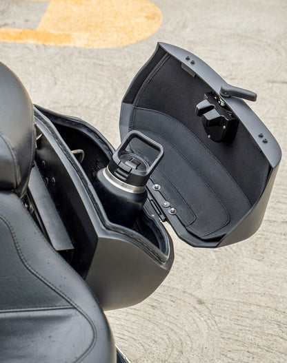 40L - Lamellar Raven XL Honda VTX 1300 C Matte Hard Alforjas
