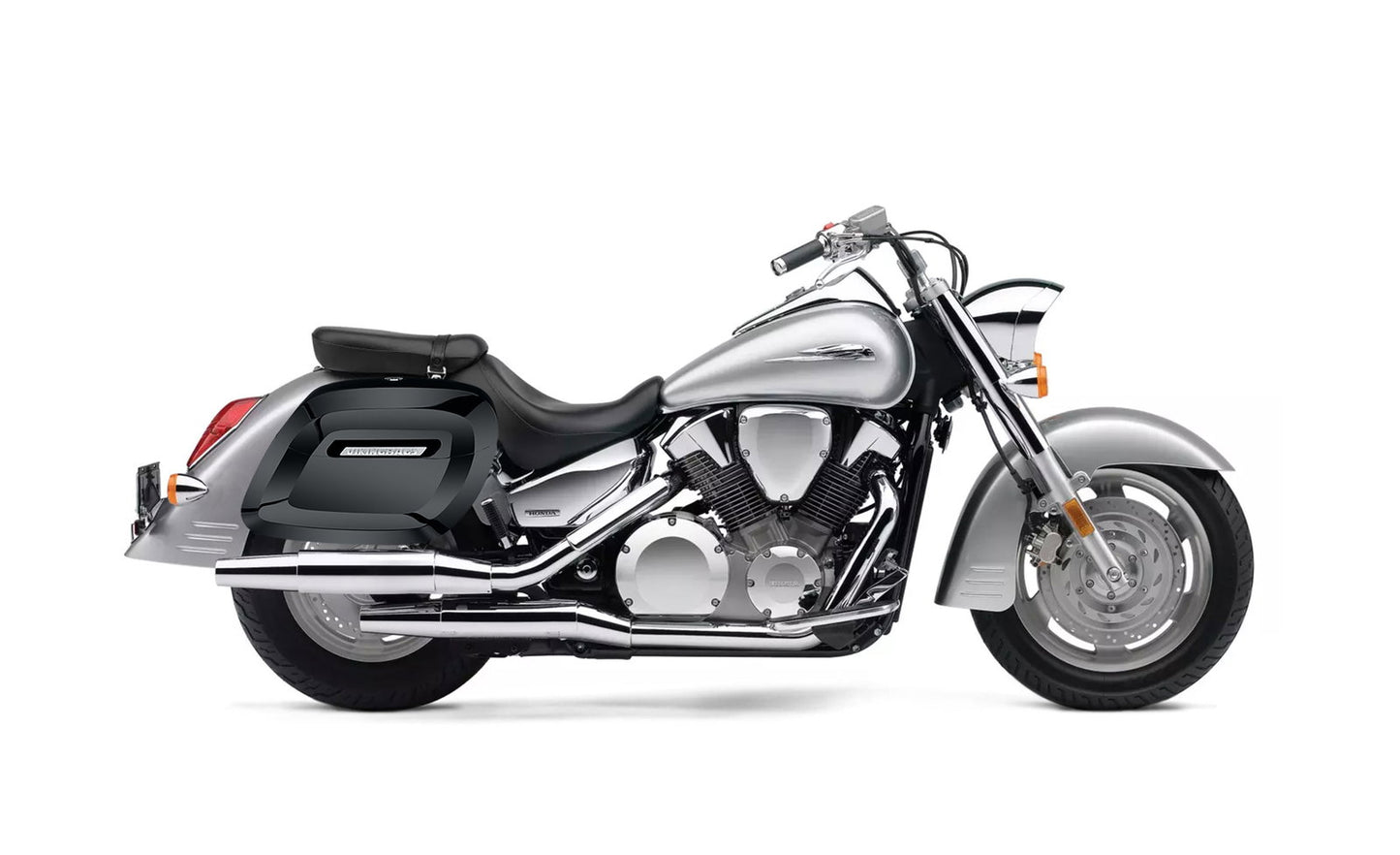 40L - Lamellar Raven XL Honda VTX 1300 S Painted Hard Alforjas