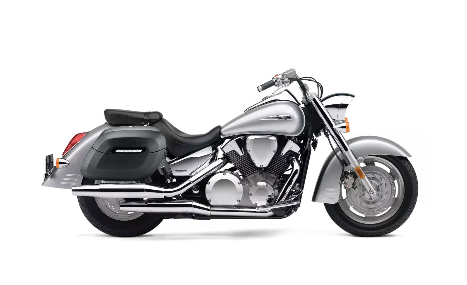 40L - Lamellar Raven XL Honda VTX 1300 S Matte Hard Alforjas