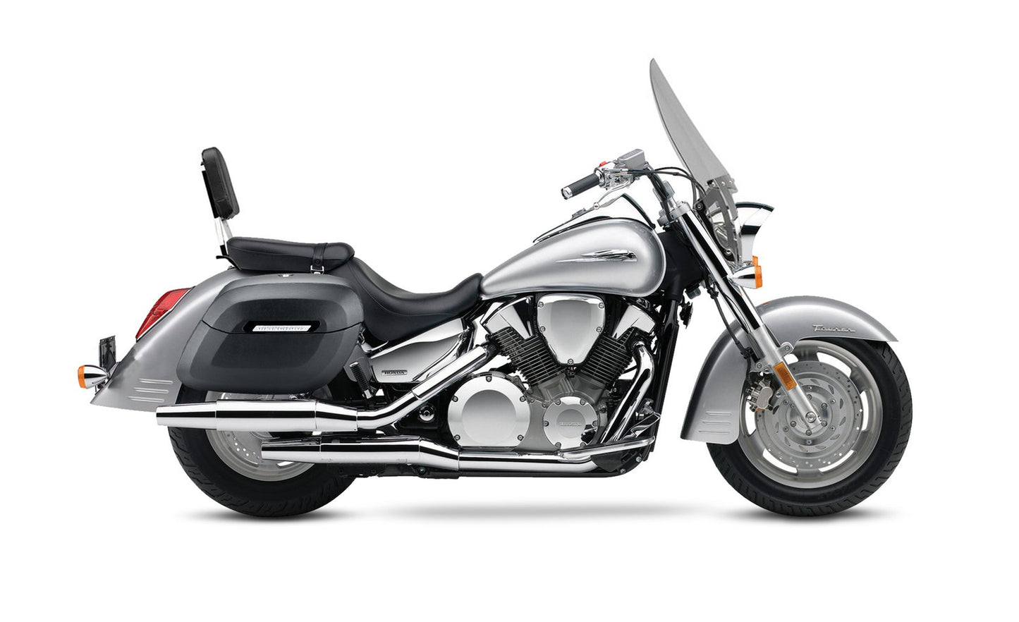 40L - Lamellar Raven XL Honda VTX 1300 T (Tourer) Matte Hard Alforjas