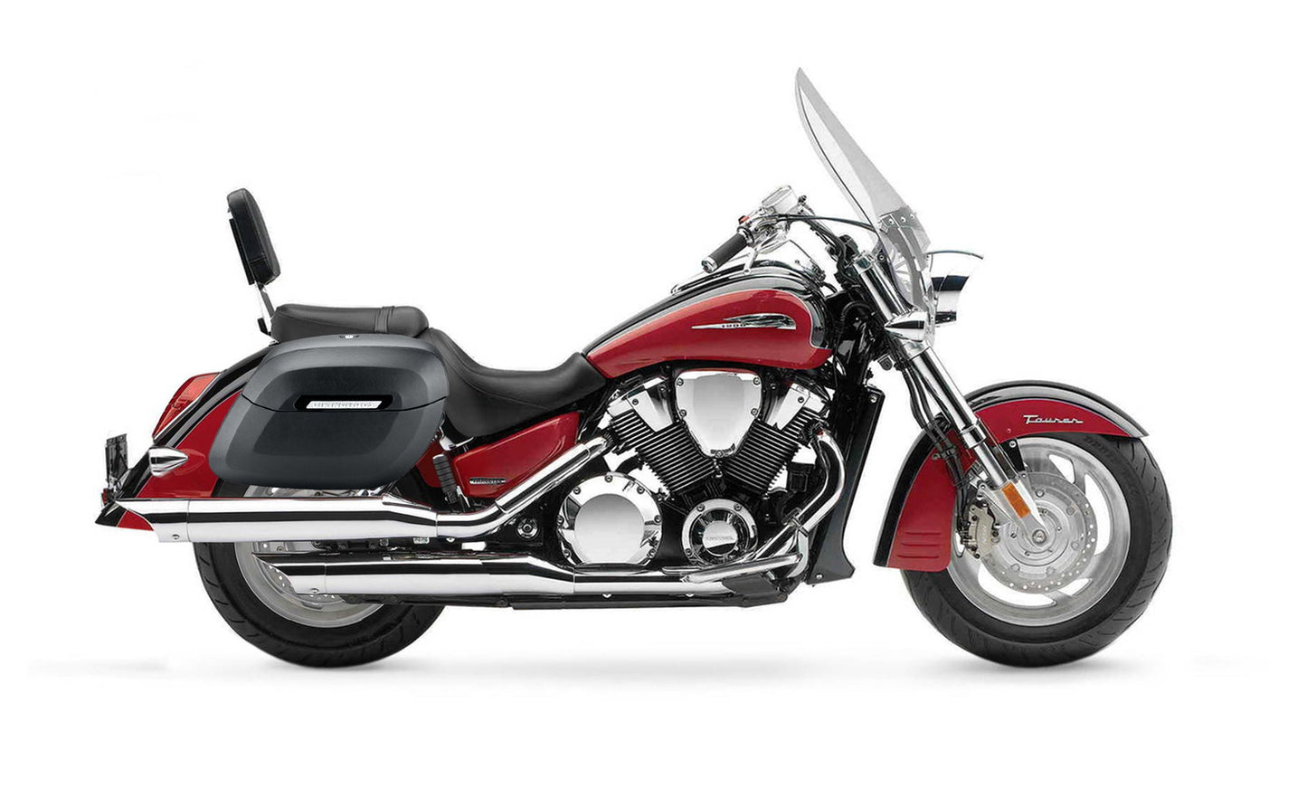 40L - Lamellar Raven XL Honda VTX 1800 T (Tourer) Matte Hard Alforjas