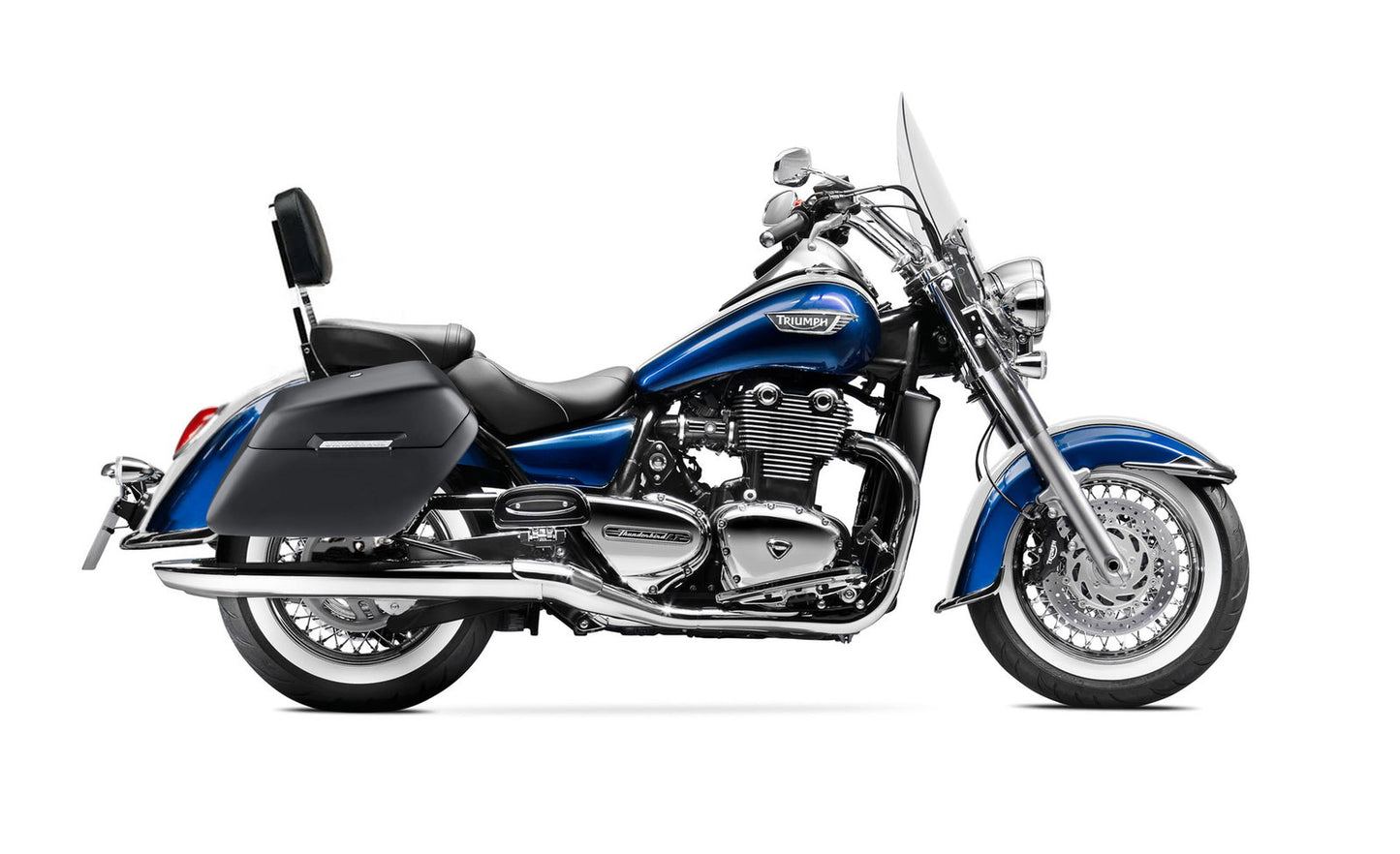 38L - Baldur XL Shock Cut-Out Triumph Thunderbird LT Matte Hard Alforjas
