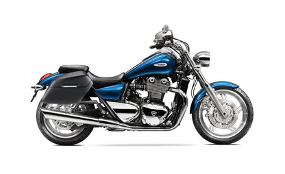 38L - Baldur XL Shock Cut-Out Triumph Thunderbird Matte Hard Alforjas