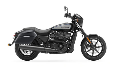 38L - Baldur XL Shock Cut-Out Harley Street 750 Matte Hard Alforjas